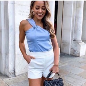 Zara elegant one shoulder top